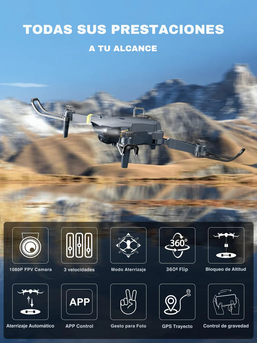 Dron - Doble Cámara 4K